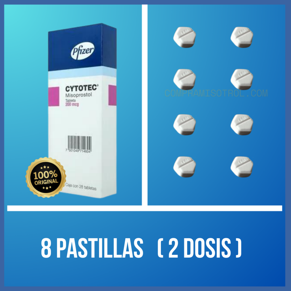 8 pastillas 2 dosis